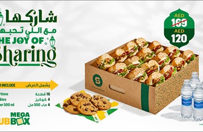 Meal for 4 offer at Subway