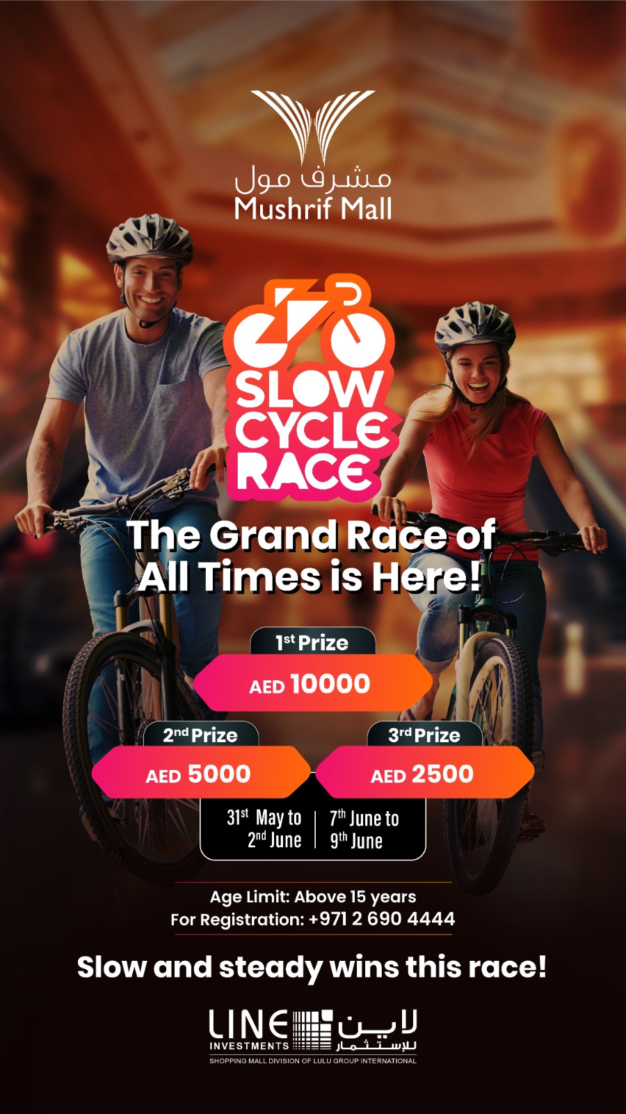 Slow Cycle Race